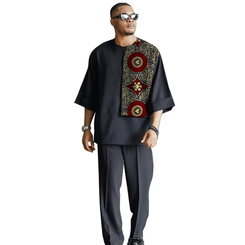 Stylish African Men's Party Set
