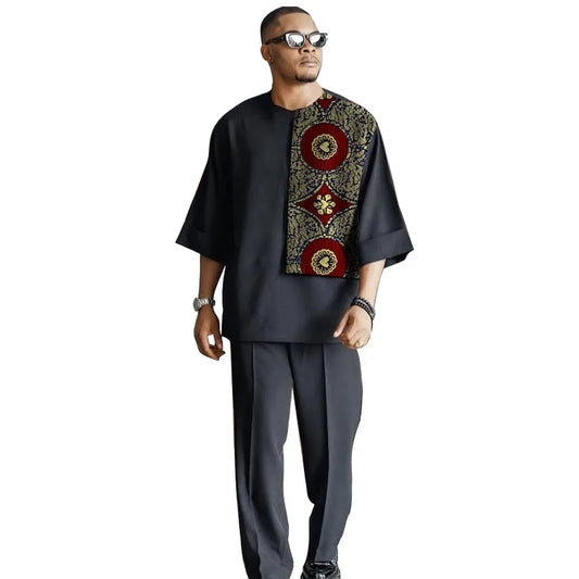 Stylish African Men's Party Set