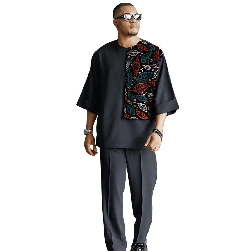 Stylish African Men's Party Set