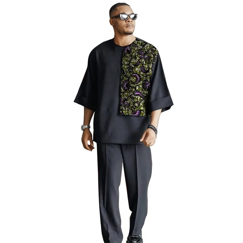 Stylish African Men's Party Set