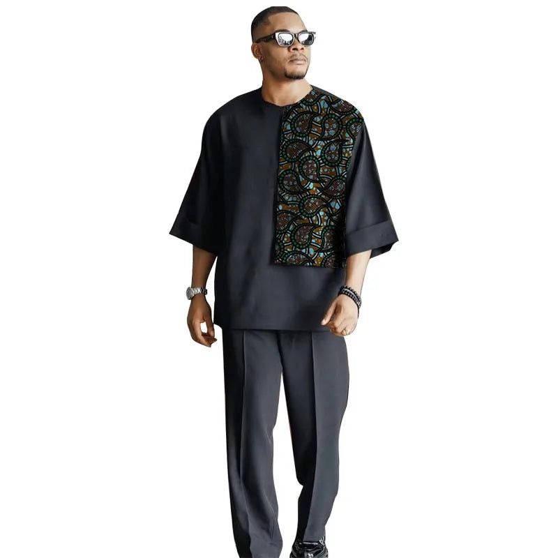 Stylish African Men's Party Set