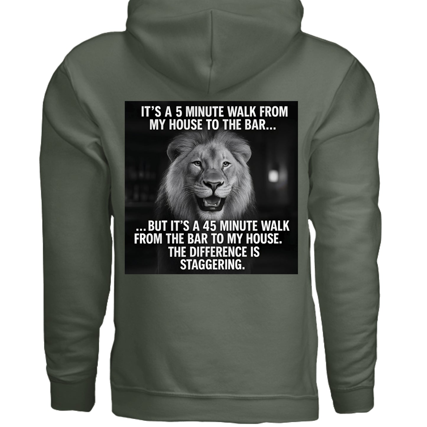 MILITARY GREEN - BACK