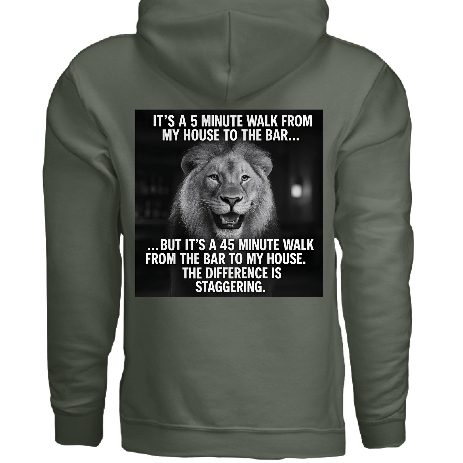 MILITARY GREEN - BACK