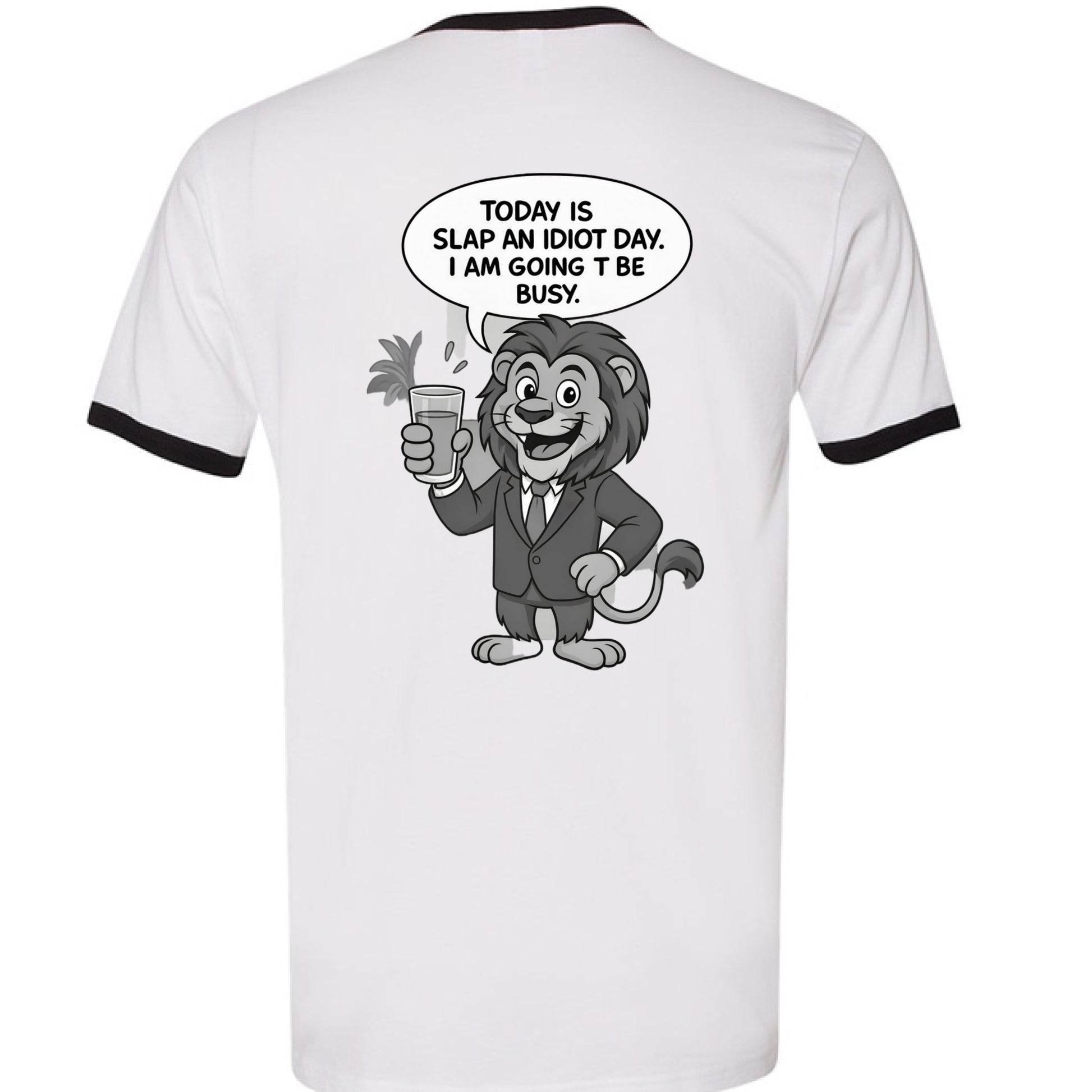 WHITE/ BLACK - BACK