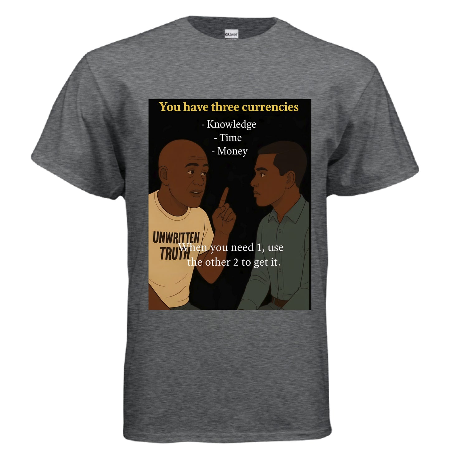 DARK HEATHER - FRONT